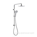 High end brass in-wall shower set